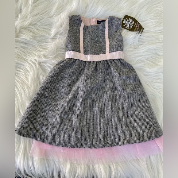 Andy & Evan Other - NWT - Andy & Evan - Herringbone Tulle Dress Size 6-12 months